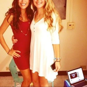 White Swing Dress
